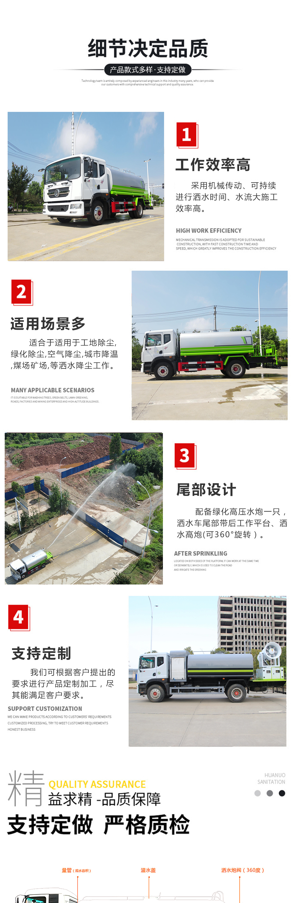 国六12立方东风D9 洒水车